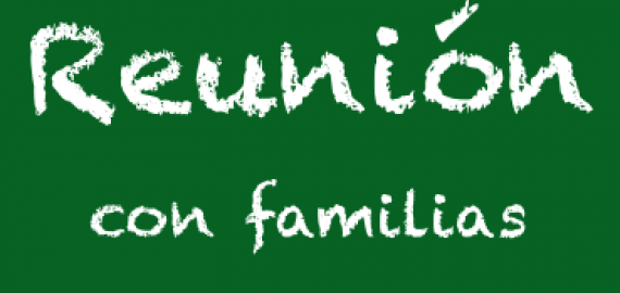 REUNIONES INICIO DE CURSO CON LAS FAMILIAS